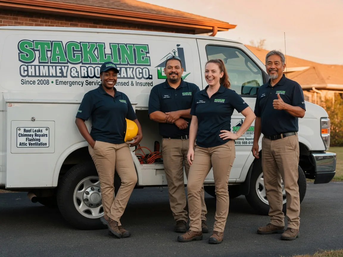 Chimney flashing repair company in Rothbury, MI